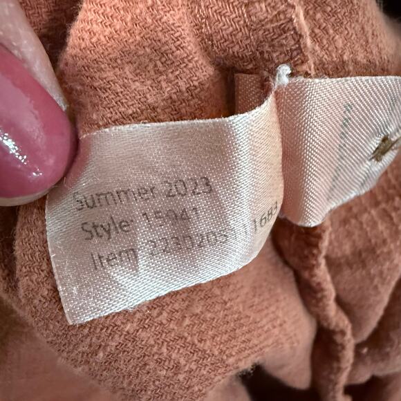 Marine Layer Women's Elle Midweight Pull On Pant Orange Medium - Picture 7 of 9